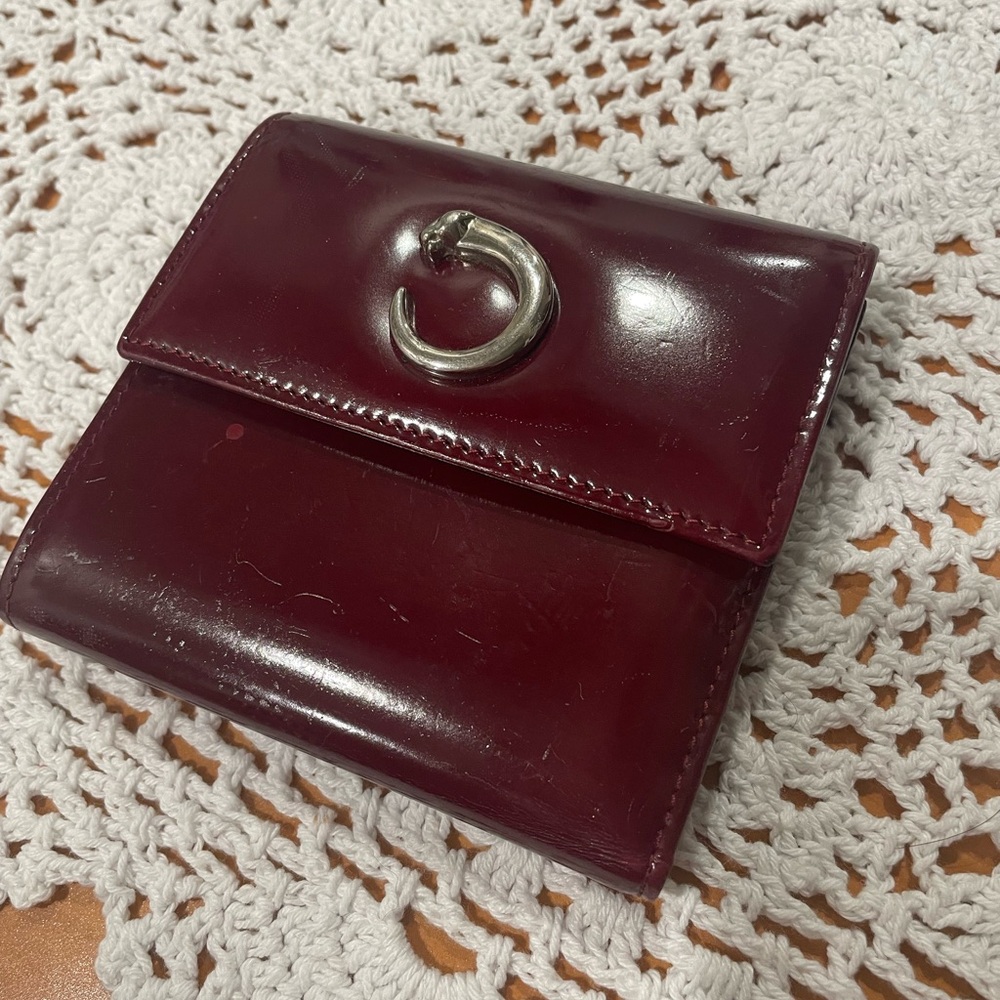 Cartier Trifold Leather Wallet